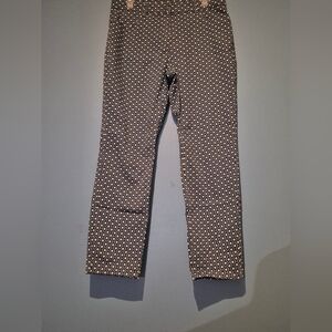 Olsen Women's Slim Geometric Print Leggings - Black & Beige